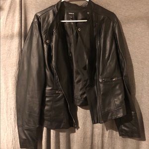 Torrid size 2 moto faux leather jacket